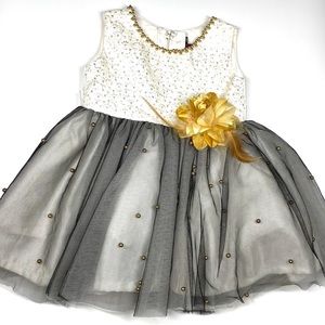 Tulle designer party wear frock for baby girl
